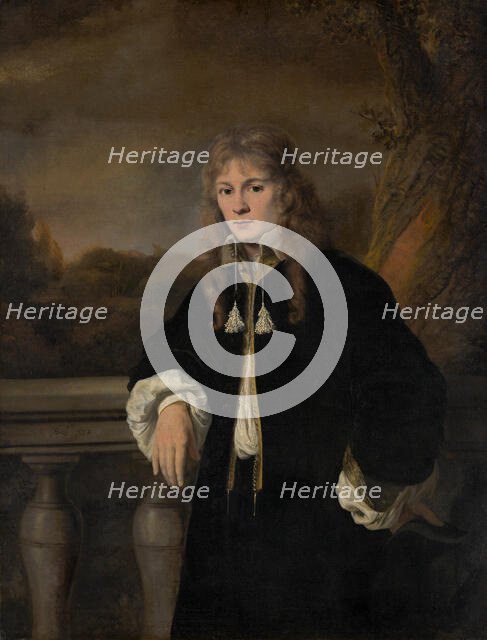 Portrait of a Young Man, presumably Louis Trip Jr (1638-1655), c1660s. Creator: Ferdinand Bol.