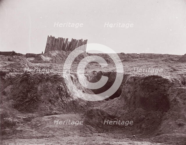 The Mine, Petersburg, 1864. Creator: Tim O'Sullivan.