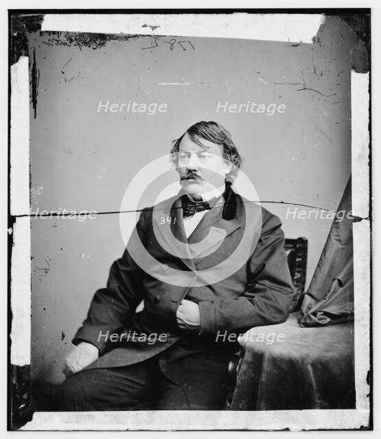 Matthew Hale Carpenter of Wisconsin, between 1860 and 1875. Creator: Unknown.