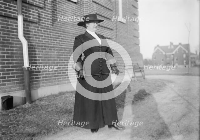 Mrs. R.M. McLennan, Sufragette [sic], 1913. Creator: Harris & Ewing.