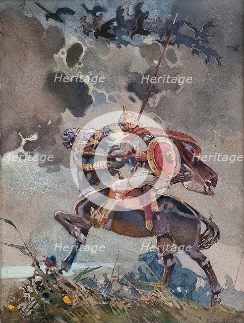 Horseman. Artist: Karasin, Nikolai Nikolayevich (1842-1908)