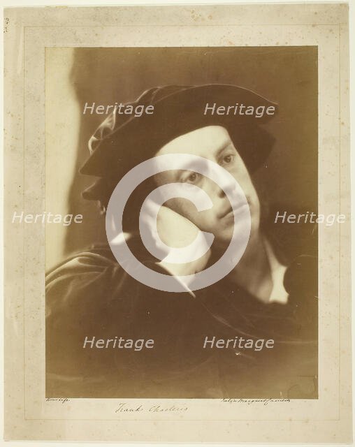 Portrait of The Hon. Frank Charteris, 1867. Creator: Julia Margaret Cameron.
