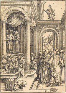 The Presentation of the Virgin in the Temple, c. 1502/1503. Creator: Albrecht Durer.