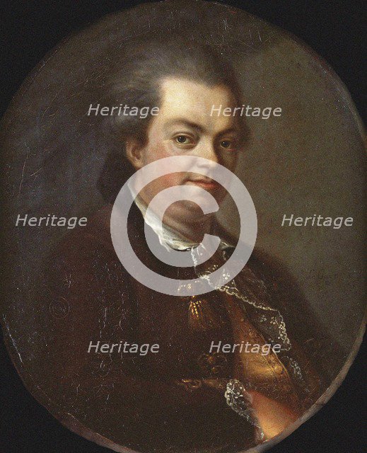 Portrait of Joseph Balsamo, comte de Cagliostro.