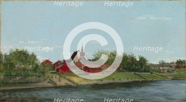 Landscape, 1891. Creator: Arvid Liljelund.