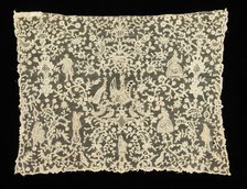 Lace, Flemish, 1720-40. Creator: Unknown.