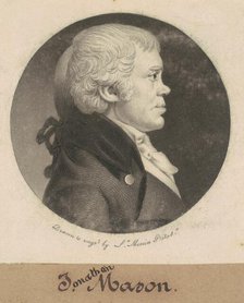 Jonathan Mason, 1800. Creator: Charles Balthazar Julien Févret de Saint-Mémin.