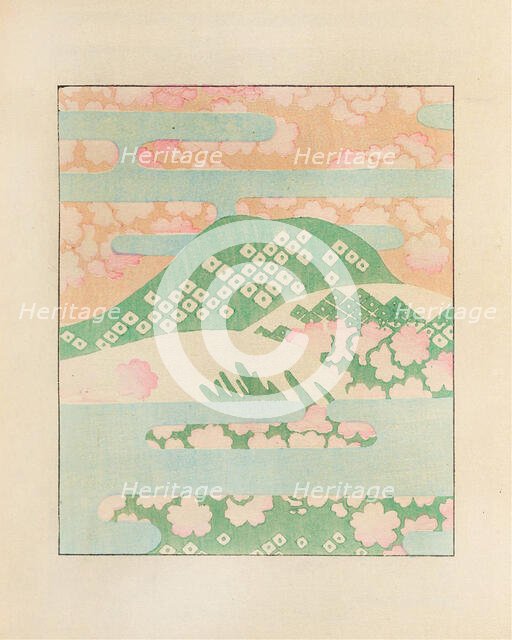 Illustration from "Shin bijutsukai", 1901-1902. Creators: Sekka, Kamisaka (1866-1942), Korin, Furuya (1875-1910)