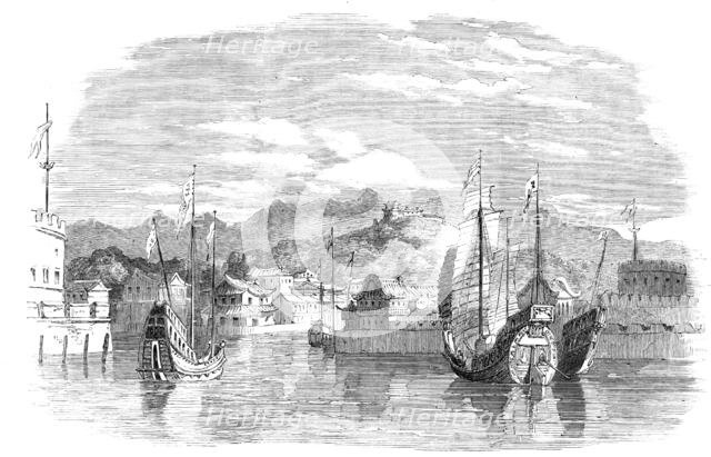 The War in China - The Port of Shanghai, 1857. Creator: Unknown.