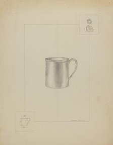 Silver Cup, c. 1936. Creator: Hester Duany.