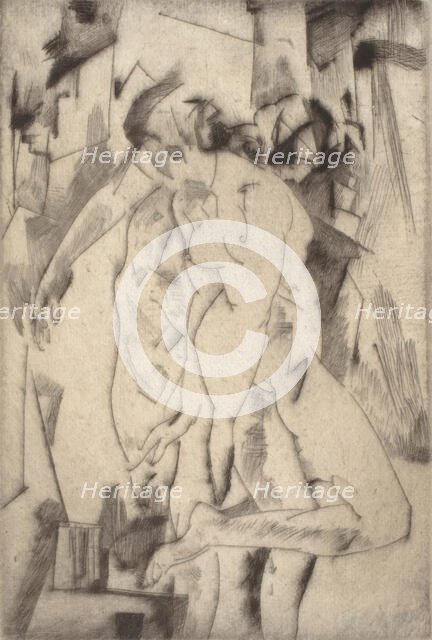 Retrospection, 1918. Creator: Arthur Davies.