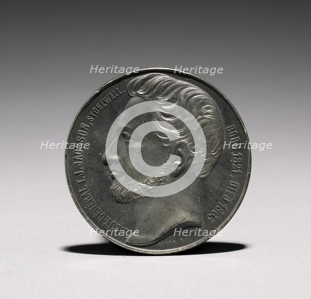 Medal: Lieutenant General T. J. Jackson. Creator: Armand Auguste Caqué (French, 1793-1881).