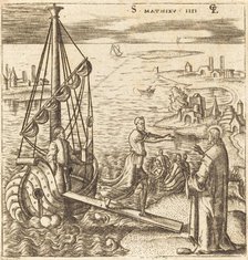 Follow Me and I will Make You Fishers of Men, probably c. 1576/1580. Creator: Leonard Gaultier.