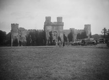 Herstmonceux Castle, Sussex, c1930s. Artist: Bill Brunell.