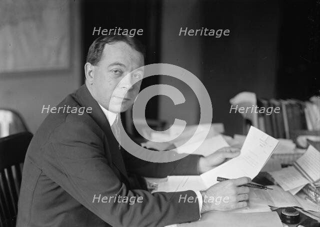 A. Bruce Bielski, Chief, F.B.I, Justice Department, 1917. Creator: Harris & Ewing.