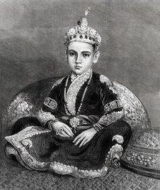 His Highness the Nizam of Hyderabad, 1876. Creator: Unknown.
