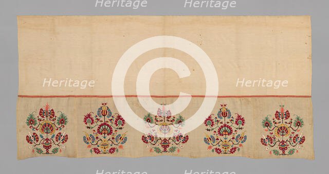 Bed Valance, Skíros, 18th century. Creator: Unknown.