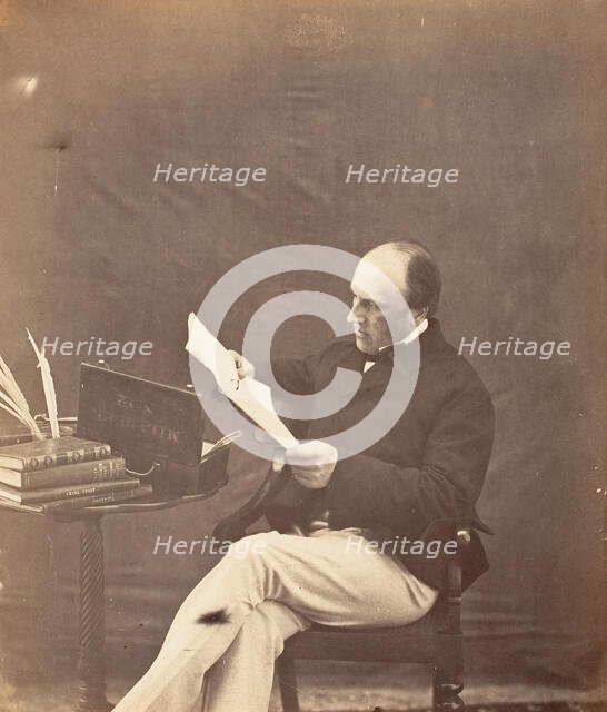 Lord Canning, Viceroy and Governor General of India, from March 1856 to March 1862, 1860. Creator: Unknown.