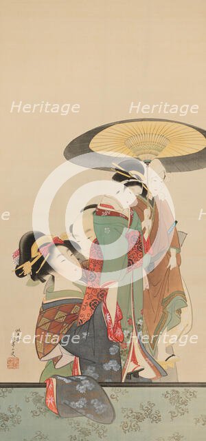 Puppet Drama. Creator: Shoen, Uemura (1875-1949).