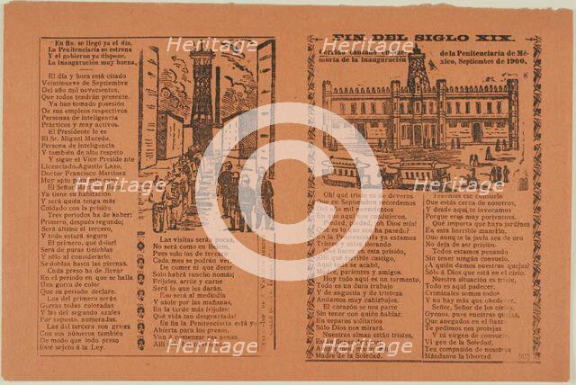 End of the XIX Century, September 1890. Creator: José Guadalupe Posada.