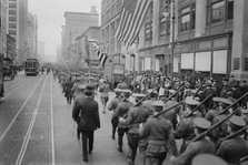 Volunteers, New York, 1917 and 1918. Creator: Bain News Service.