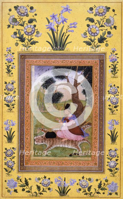 Plato as a Musician, c1600; border- 19th century. Creator: Unknown.