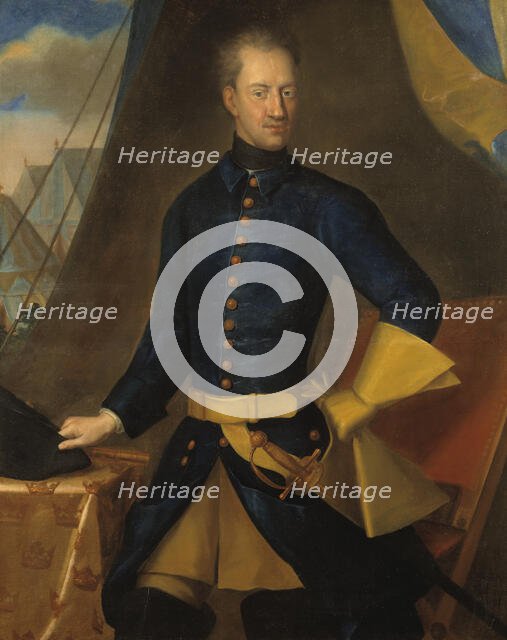 Charles XII (1682-1718), early-mid 18th century. Creator: Johan David Swartz.