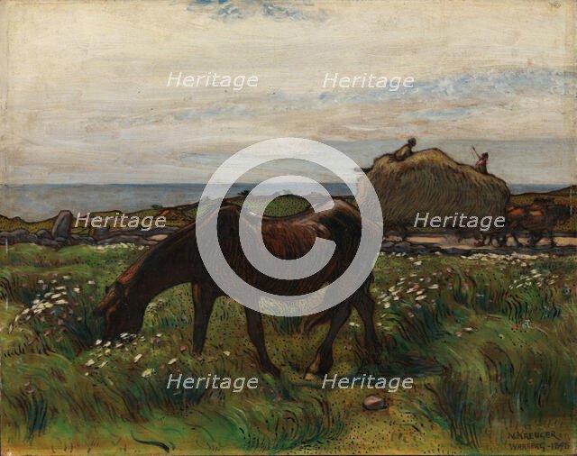 A Jade, 1898. Creator: Nils Kreuger.