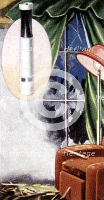 Air Raid Precautions, cigarette card, British, 1938. Artist: Unknown