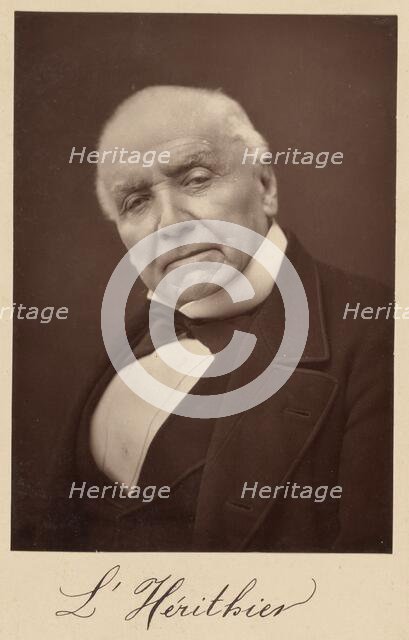 Actor known as 'L'Herithier', about 1880. Creator: Unknown.