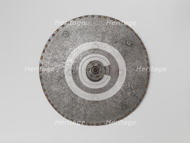 Shield, Turkish or Mamluk, late 15th century. Creator: Unknown.