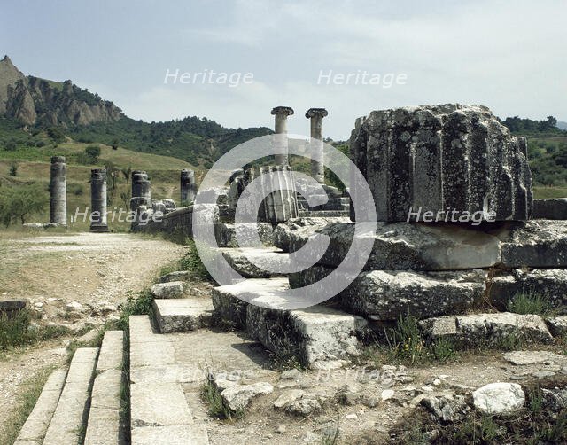 Temple of Artemis, Sardis, Turkey, 1999. Creator: Unknown.