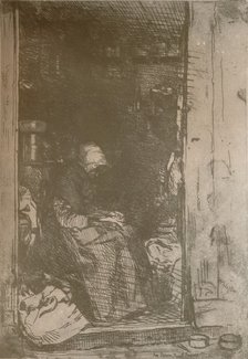 'La Vieille Aux Loques', c1858, (1904). Artist: James Abbott McNeill Whistler.