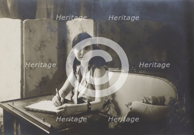 Portrait of Anna-Elisabeth, Comtesse Mathieu de Noailles (1876-1933).