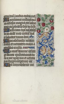 Book of Hours (Use of Rouen): fol. 126r, c. 1470. Creator: Master of the Geneva Latini (French, active Rouen, 1460-80).