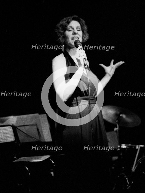 Susannah McCorkle, Pizza on the Park, London, April 1991. Artist: Brian O'Connor.