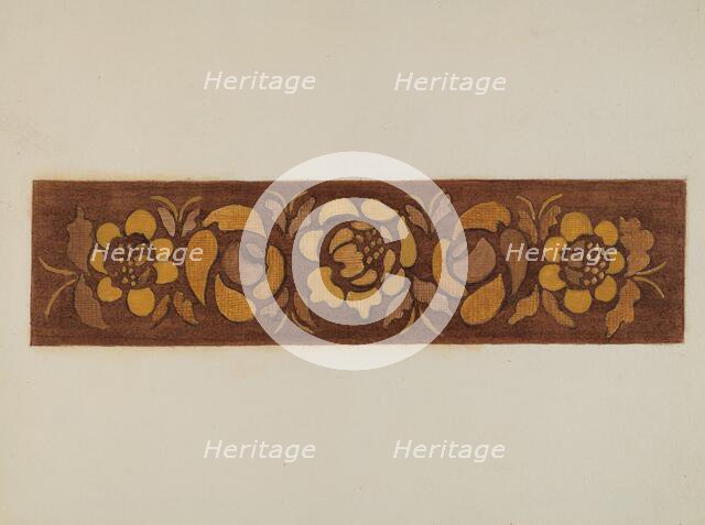 Hitchcock Chair, c. 1940. Creator: Genevieve Sherlock.