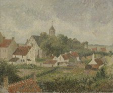 Le village de Knocke, 1894. Creator: Camille Pissarro.