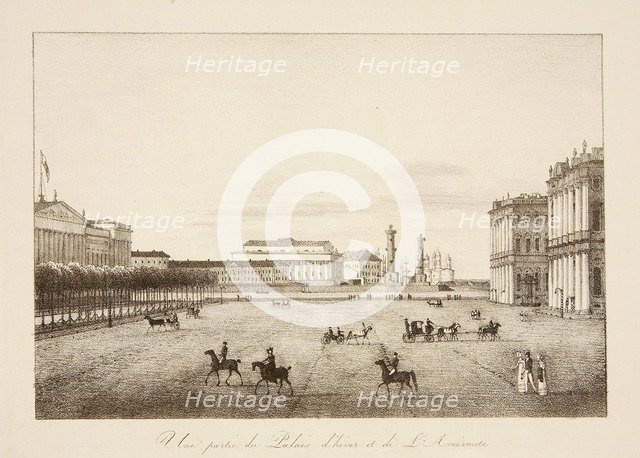 Admiralty Passage in Saint Petersburg.