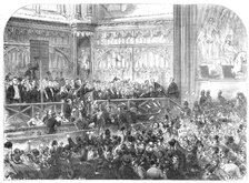 City of London Election: the nomination at Guildhall, 1865. Creator: Unknown.