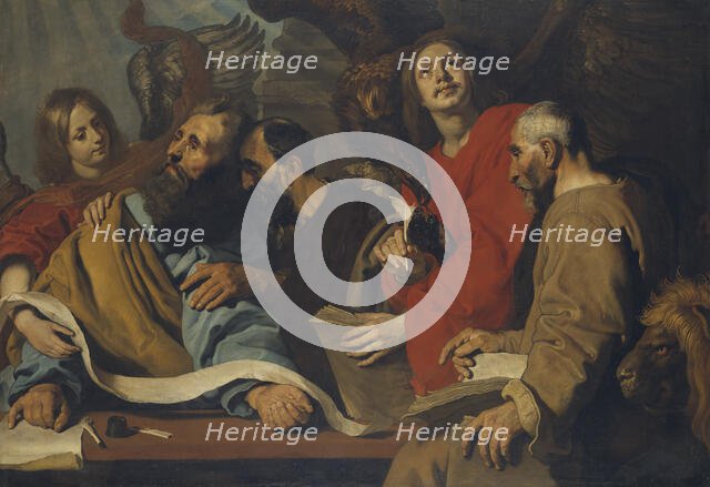 The Four Evangelists, from c.1616 until 1624. Creator: Pieter Soutman.