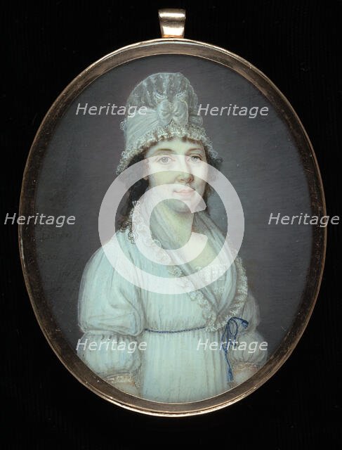 Mrs. Cornelius Baldwin (Mary Briscoe), 1797. Creator: Philippe Abraham Peticolas.