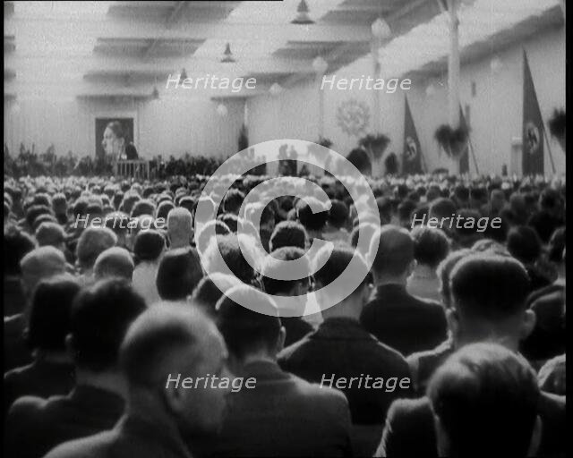 People Watching an  Orchestra in Nazi Germany, 1930s. Creator: British Pathe Ltd.