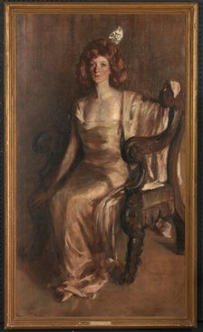 Evalina Palmer Sicilianos, ca. 1911. Creator: Alice Pike Barney.
