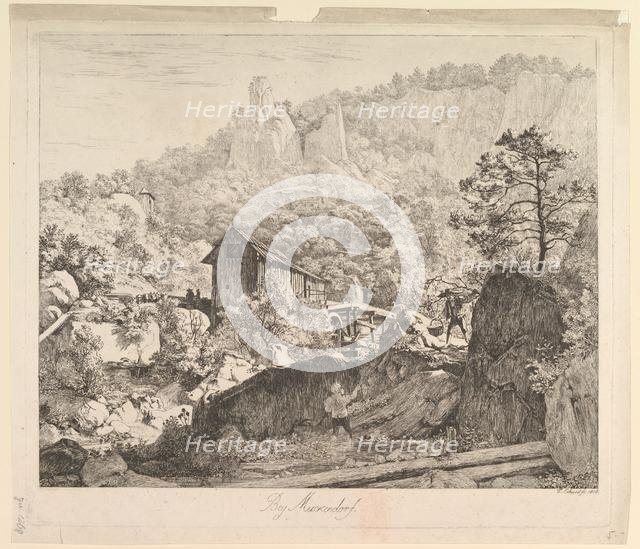Around Muckendorf, 1818. Creator: Johann Christian Erhard.