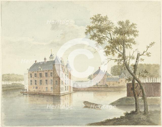 View of unknown castle, 1770-1818. Creator: Jan Antonie Kaldenbach.
