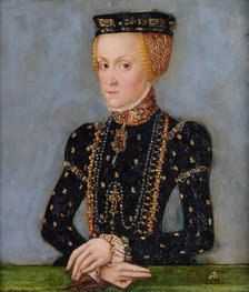 Portrait of Anna Jagiellon (1523-1596), Queen of Poland, c. 1565.