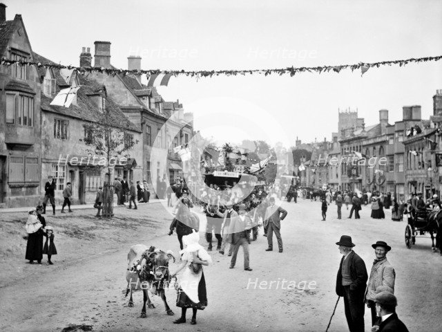 Floral Festival, Chipping Campden, Gloucestershire, 1896. Artist: Henry Taunt.