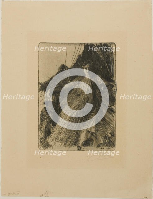 Maud Cassel (Mrs. Ashley), 1898. Creator: Anders Leonard Zorn.