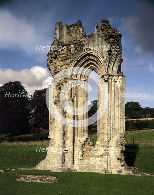 East end of the church, Kirkham Priory, North Yorkshire, 1993. Artist: Unknown